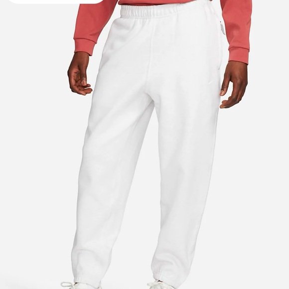 Nike Solo Swoosh Men's Fleece Pants Sweatpants Size L - Main Image